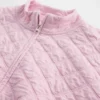 Chaqueta infantil oversize acolchada con cremallera