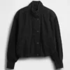 Chaqueta tipo «bubble» de denim