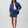 Chaqueta tipo camisa oversize
