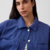 Chaqueta tipo camisa oversize