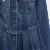 Chaqueta vaquera con peplum