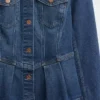 Chaqueta vaquera con peplum