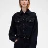 Chaqueta vaquera corta y holgada GAP × Victoria Beckham