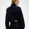 Chaqueta vaquera corta y holgada GAP × Victoria Beckham