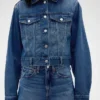 Chaqueta vaquera corta y holgada GAP × Victoria Beckham