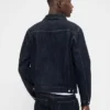 Chaqueta vaquera de tejido grueso