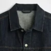 Chaqueta vaquera de tejido grueso