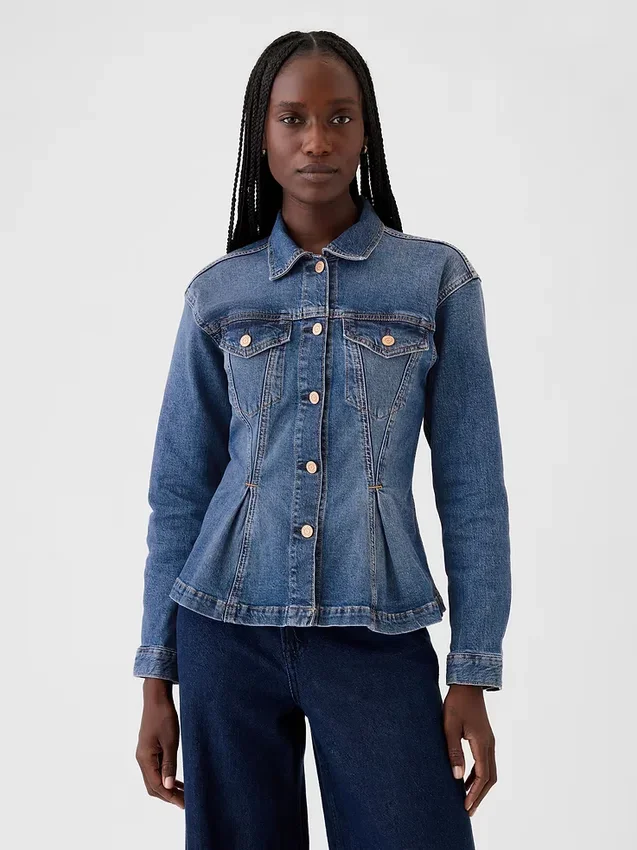 Chaqueta vaquera entallada
