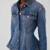 Chaqueta vaquera entallada