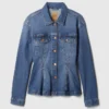 Chaqueta vaquera entallada