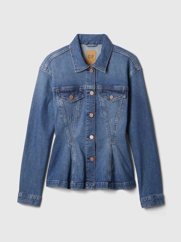 Chaqueta vaquera entallada