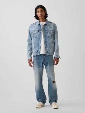 Chaqueta vaquera icónica clásica