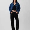 Chaqueta vaquera icónica oversize