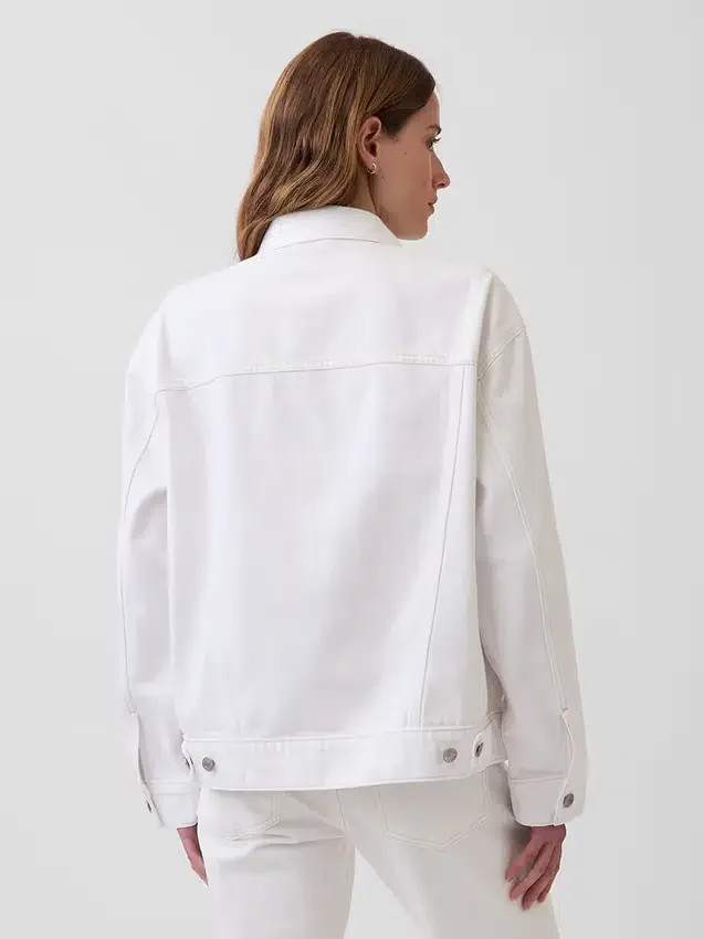 Chaqueta vaquera icónica oversize