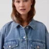 Chaqueta vaquera icónica oversize