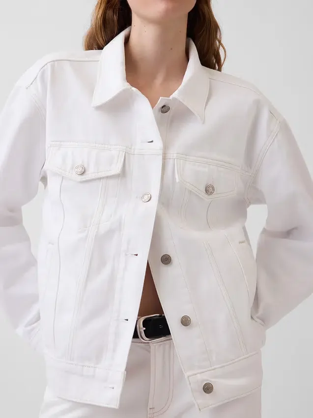 Chaqueta vaquera icónica oversize