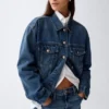 Chaqueta vaquera icónica oversize