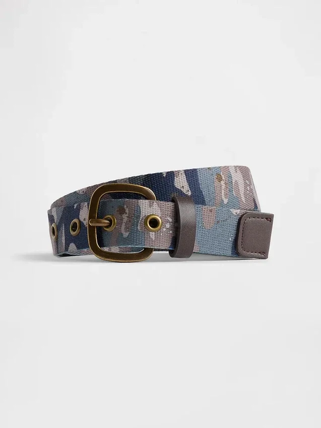 Cinturón de camuflaje con correas para niños