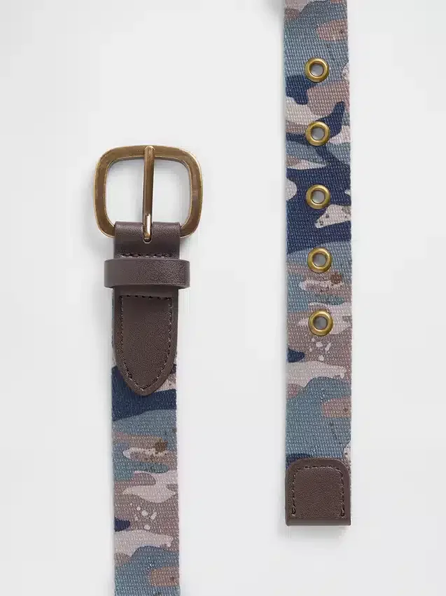 Cinturón de camuflaje con correas para niños