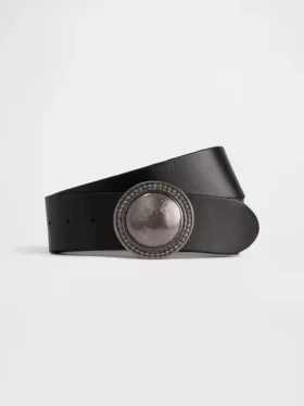 Cinturón de cuero estilo western
