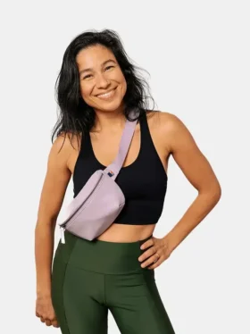Cinturón de riñonera tipo cartera de cuero vegano Kibou Mini