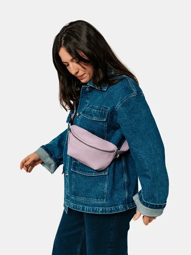 Cinturón de riñonera tipo cartera de cuero vegano Kibou Mini