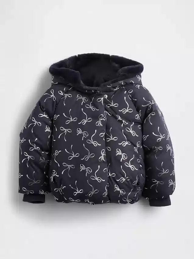 Cómoda chaqueta acolchada para bebés y niños