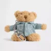 Colgante para bolso con chaqueta vaquera de Brannan Bear