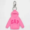 Colgante para bolso con diseño de sudadera con capucha y logotipo