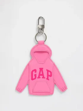 Colgante para bolso con diseño de sudadera con capucha y logotipo