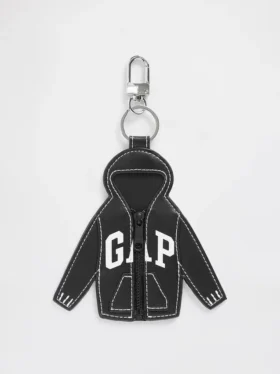 Colgante para bolso con diseño de sudadera con capucha y logotipo