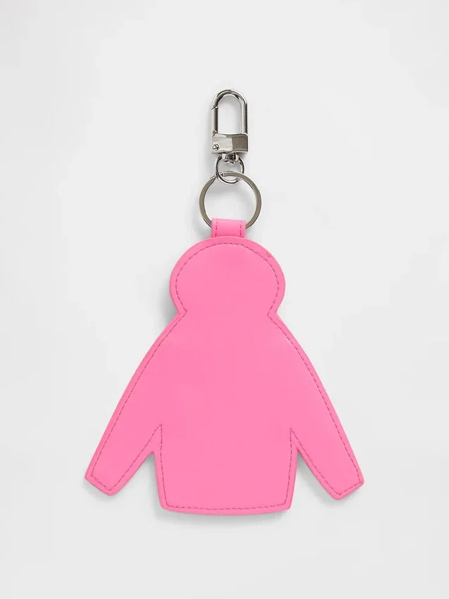 Colgante para bolso con diseño de sudadera con capucha y logotipo