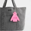 Colgante para bolso con diseño de sudadera con capucha y logotipo