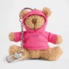 Colgante para bolso con diseño de sudadera con capucha y oso Brannan