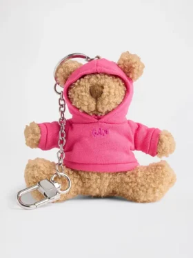 Colgante para bolso con diseño de sudadera con capucha y oso Brannan