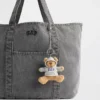 Colgante para bolso con diseño de sudadera con capucha y oso Brannan
