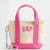Colgante para bolso de tela con logotipo