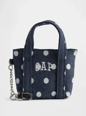 Colgante para bolso de tela con logotipo
