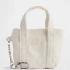 Colgante para bolso de tela con logotipo