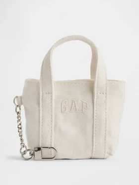 Colgante para bolso de tela con logotipo