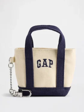 Colgante para bolso de tela con logotipo