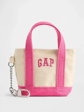 Colgante para bolso de tela con logotipo