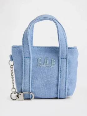 Colgante para bolso de tela con logotipo
