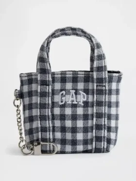 Colgante para bolso de tela con logotipo