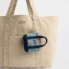 Colgante para bolso de tela con logotipo