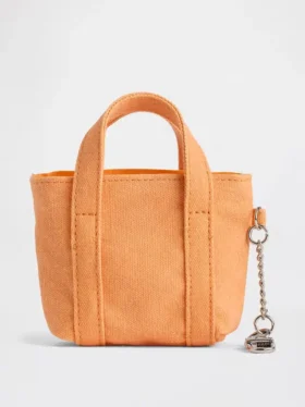 Colgante para bolso de tela con logotipo