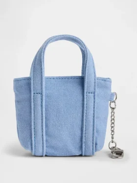 Colgante para bolso de tela con logotipo