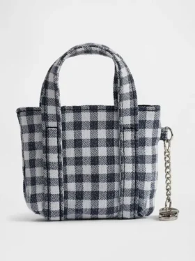 Colgante para bolso de tela con logotipo