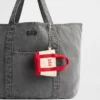 Colgante para bolso de tela con logotipo