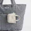 Colgante para bolso de tela con logotipo